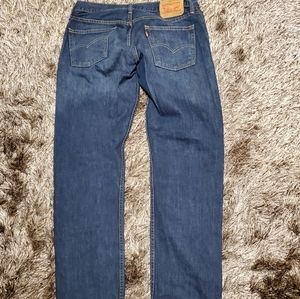 Jeans flat front pockets